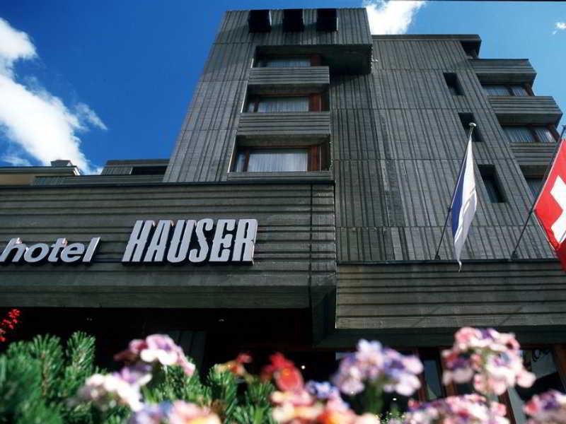 Hauser Hotel Sankt Moritz Buitenkant foto